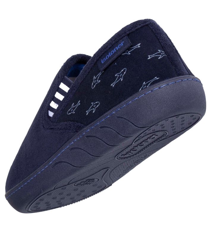 Kids Moccasin Slippers Navy image number 4