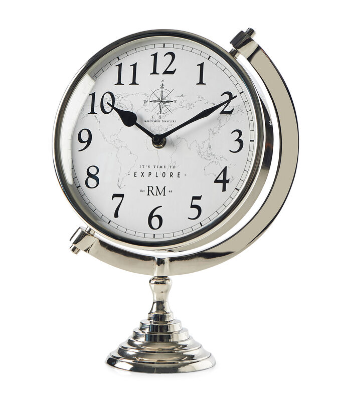 Horloges  Horloge Time To Explore - Argent - 1 pièce image number 0