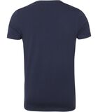 Tommy Hilfiger T-shirt stretch Col-V bleu foncé image number 3