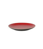 Serviesset Lava Stoneware 4-persoons 16-delig Bruin Rood image number 1