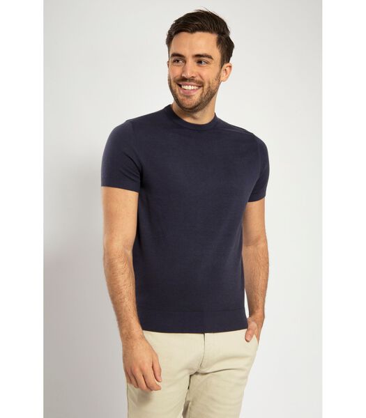 Suitable Knitted T-shirt Marine