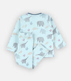 Pyjama 2 pièces imprimés éléphants en jersey, image number 3