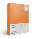 Drap-housse orange flanelle image number 0