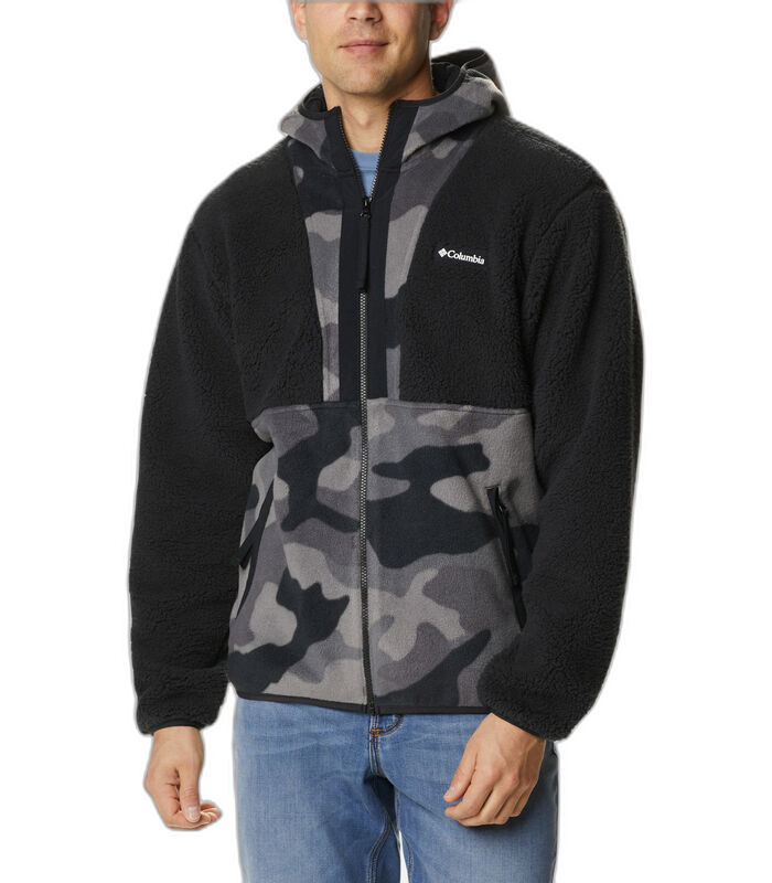 Hooded sweatshirt Backbowl Sherpa FZ image number 0