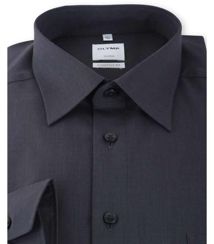 OLYMP Chemise Luxor Anthracite Coupe Confort image number 2