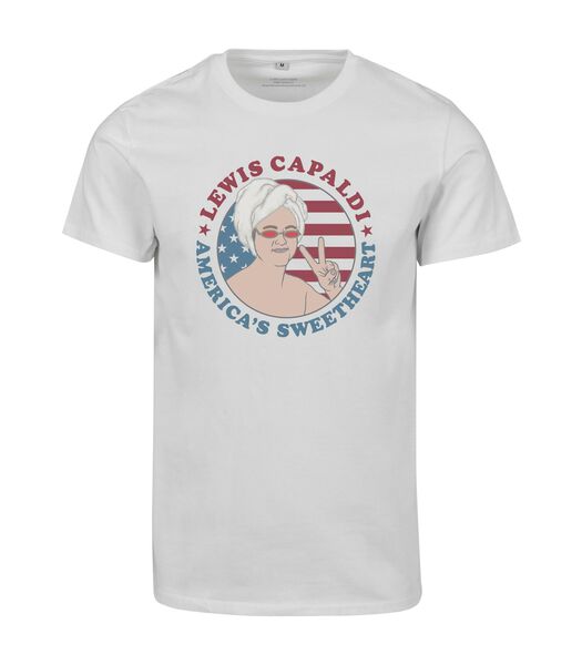 T-shirt Lewis Capaldi Sweetheart Tour Front