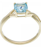 Ring 'Topaze Twist Topaze' geelgoud en diamanten image number 2