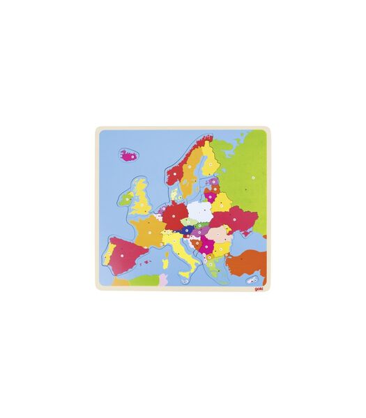 houten puzzel Europa - 35 stukjes