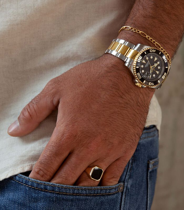 Bracelet pour homme Golden figaro image number 1