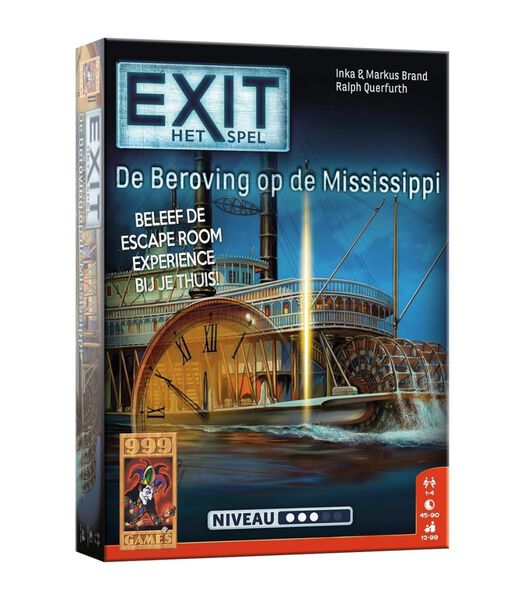 999 Jeux EXIT - Le vol sur le Mississippi - Casse-tête - 10+