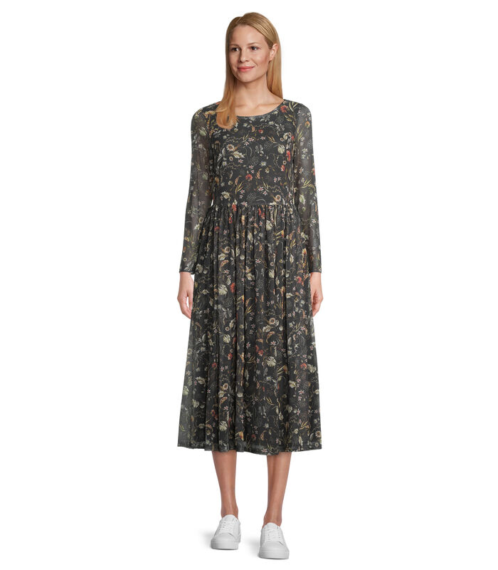 Maxi-jurk met bloemenprint image number 0