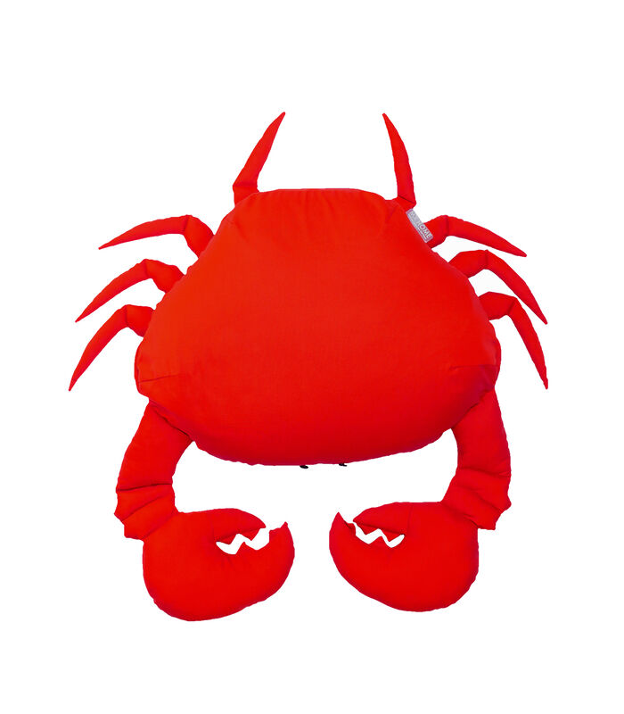 Pouf crabe extérieur flottant rouge vif image number 0