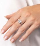 Ring 'Iris Topaze' witgoud en diamanten image number 1