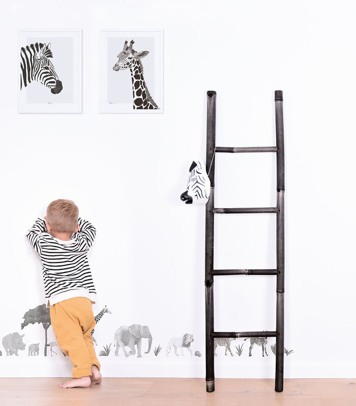 SERENGETI - Affiche enfant - La girafe image number 4
