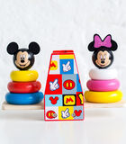 Houten speelgoed: Stapelpiramide  Disney Mickey image number 1