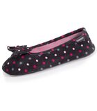 Chaussons Ballerines femme Pois Multico image number 0