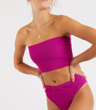 Haut de maillot de bain violet Nolo Scrunchy image number 0