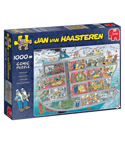 puzzel Jan van Haasteren Cruise Ship - 1000 stukjes