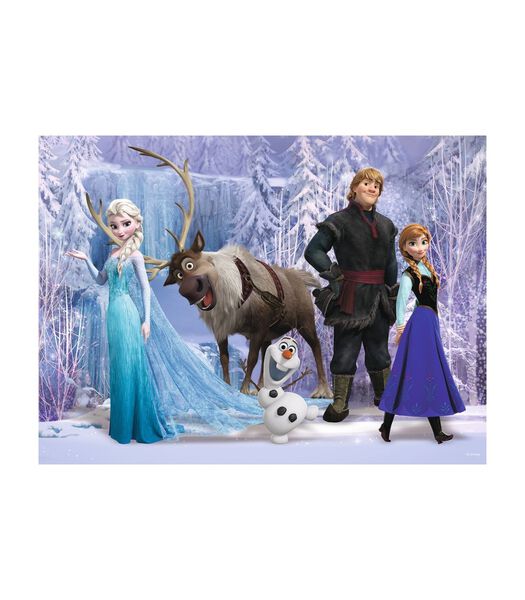 puzzel Disney Frozen In het rijk de Sneeuwkoningin - 100 stukjes