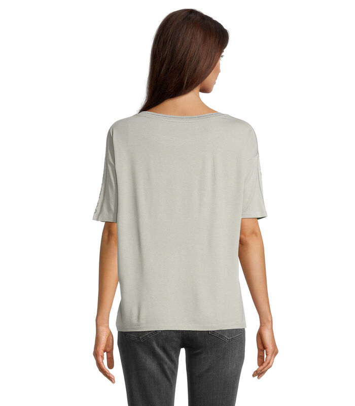 Shirt in blousestijl met print image number 1