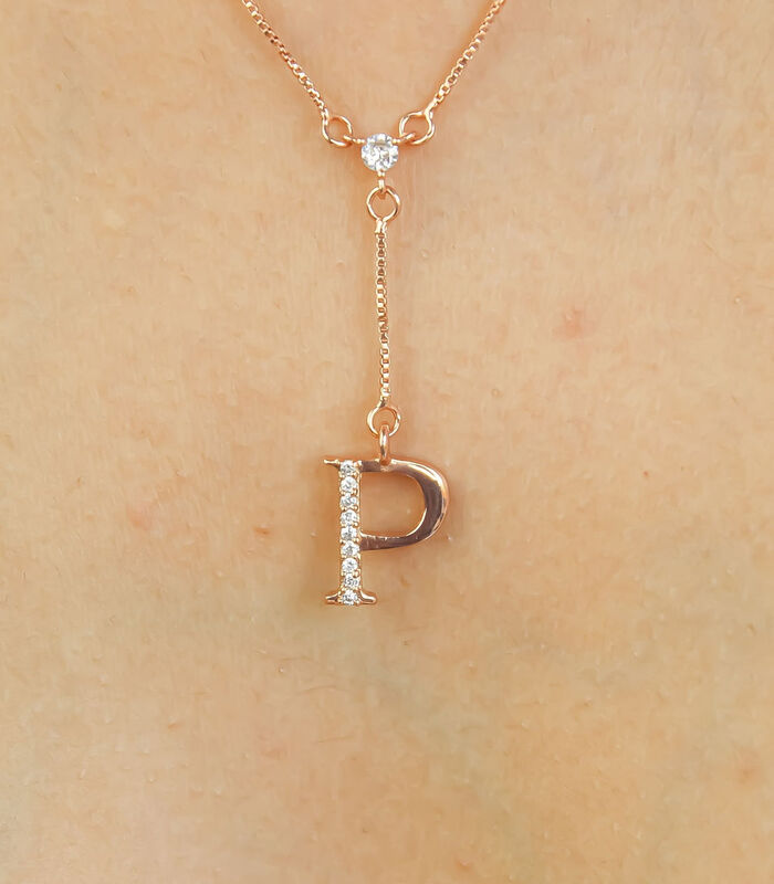 'Initiale Alphabet Lettre P' Ketting image number 2