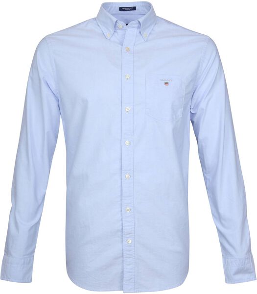 Casual Overhemd Oxford Lichtblauw