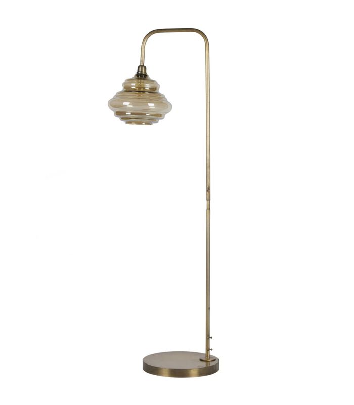 Obvious Staande Lamp - Metaal - Antique Brass - 154x35x35 image number 2