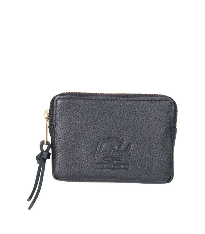 Oxford Pouch - Black Pebbled Leather image number 0