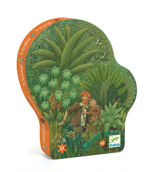 silhouetpuzzels In the Jungle