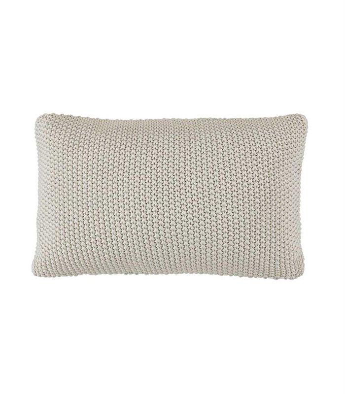 NORDIC KNIT - Coussin - Oatmeal image number 0
