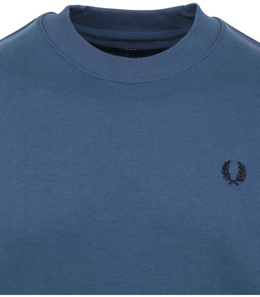 Fred Perry Sweater Logo Bleu