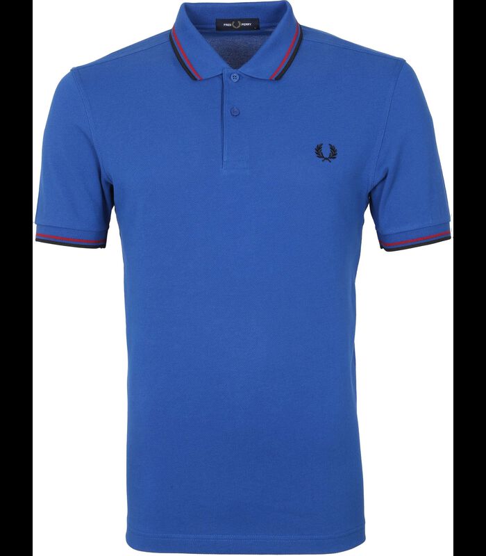 Fred Perry Polo M3600 Mid Blue image number 0