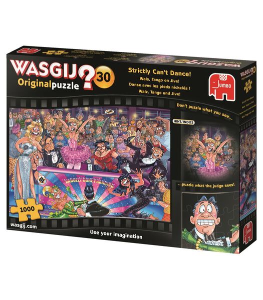 puzzel Wasgij Original 30 INT - Wals, Tango en Jive! - 1000 stukjes