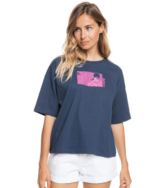 Dames-T-shirt Easy And Basic B