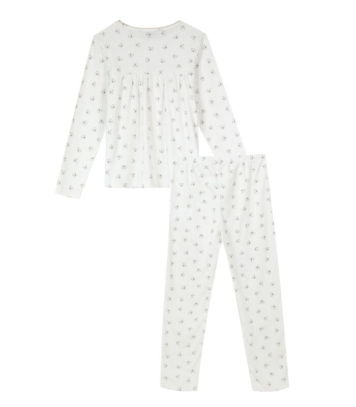 Pyjama long imprimé ourson Oeko-Tex image number 1