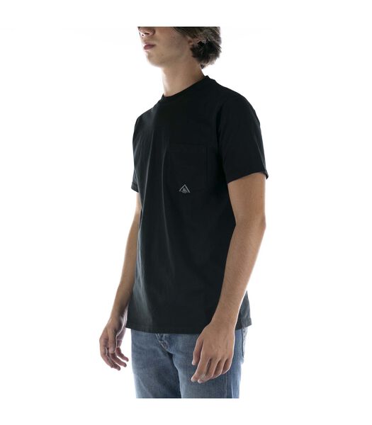 T-Shirt Roy Rogers Poche Homme Jersey Utilisé Noir