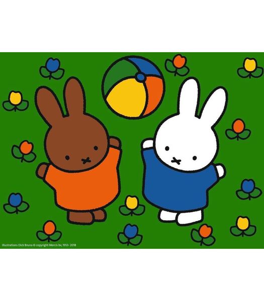 puzzle Miffy 4puzzels 12+16+20+24p
