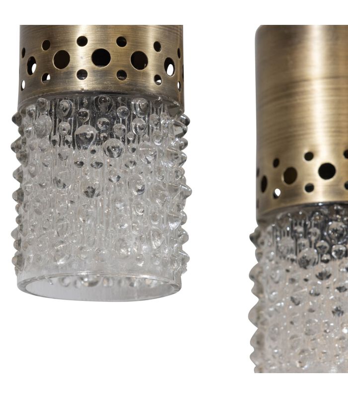 Sprinkle Hanglamp 5 - Glas - Antique Brass - 140x71x10 image number 2