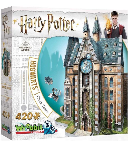 3D Puzzle - Harry Potter Hogwarts Clock Tower (420)