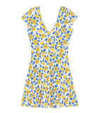 Capri jurk met V-hals image number 0