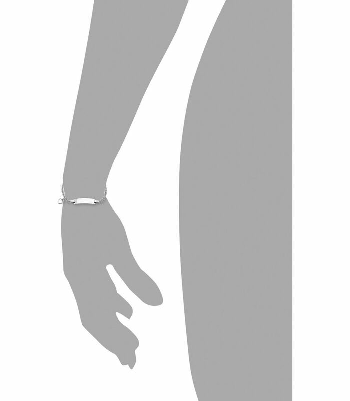 ID armband voor meisjes, 925 Sterling zilver image number 1
