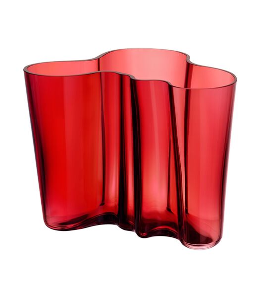 Alvar Aalto Vase cranberry 160mm