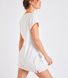Robe tee-shirt blanche Gillis Whitebay image number 3