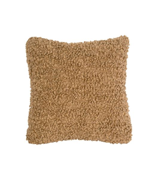Coussin Purity - Sable brun - 45x45cm