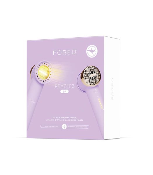 PEACH™ 2 GO Lavender - Appareil à lumière pulsée pour une épilation permanente avec système de refroidissement de la peau