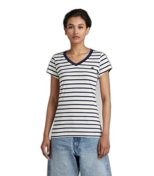 Dames-T-shirt Eyben Stripe