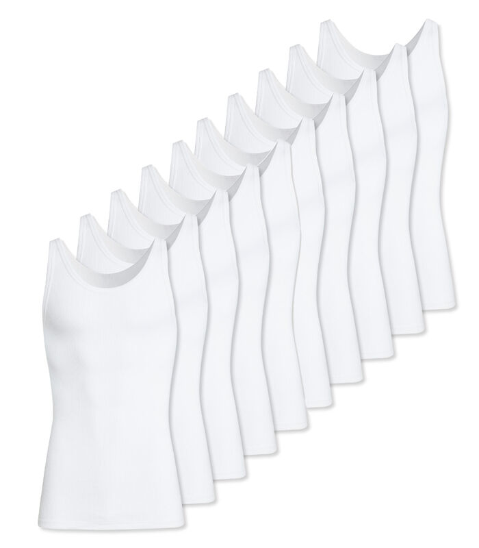 10 pack Doppelripp - onderhemd  image number 0