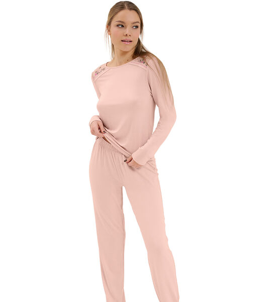Pyjama loungewear broek top lange mouwen Mirabelle