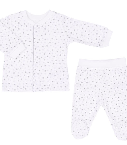 Biologisch Katoenen Baby Pyjama 2-Delig STERREN Collectie