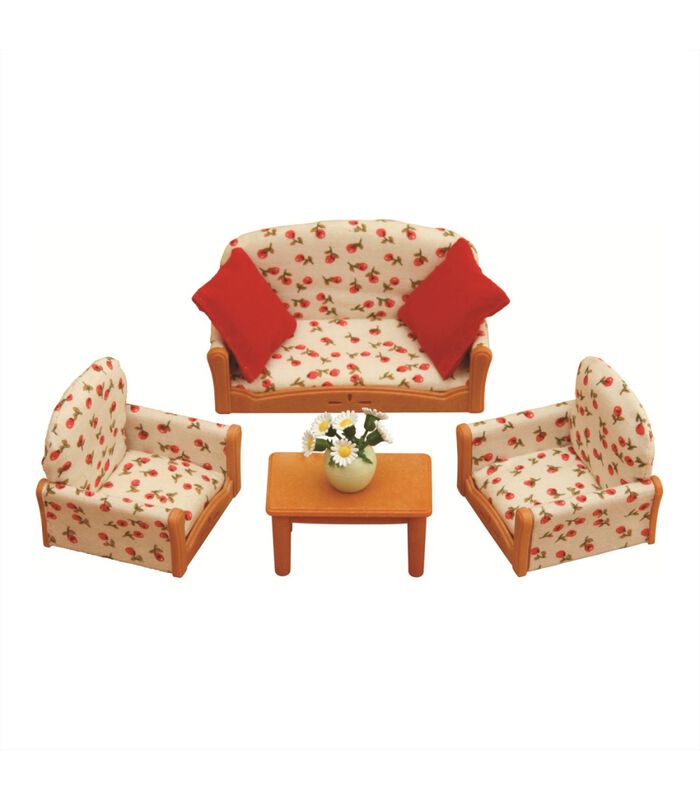 Le set canapé, 2 fauteuils et table basse 4464 image number 0